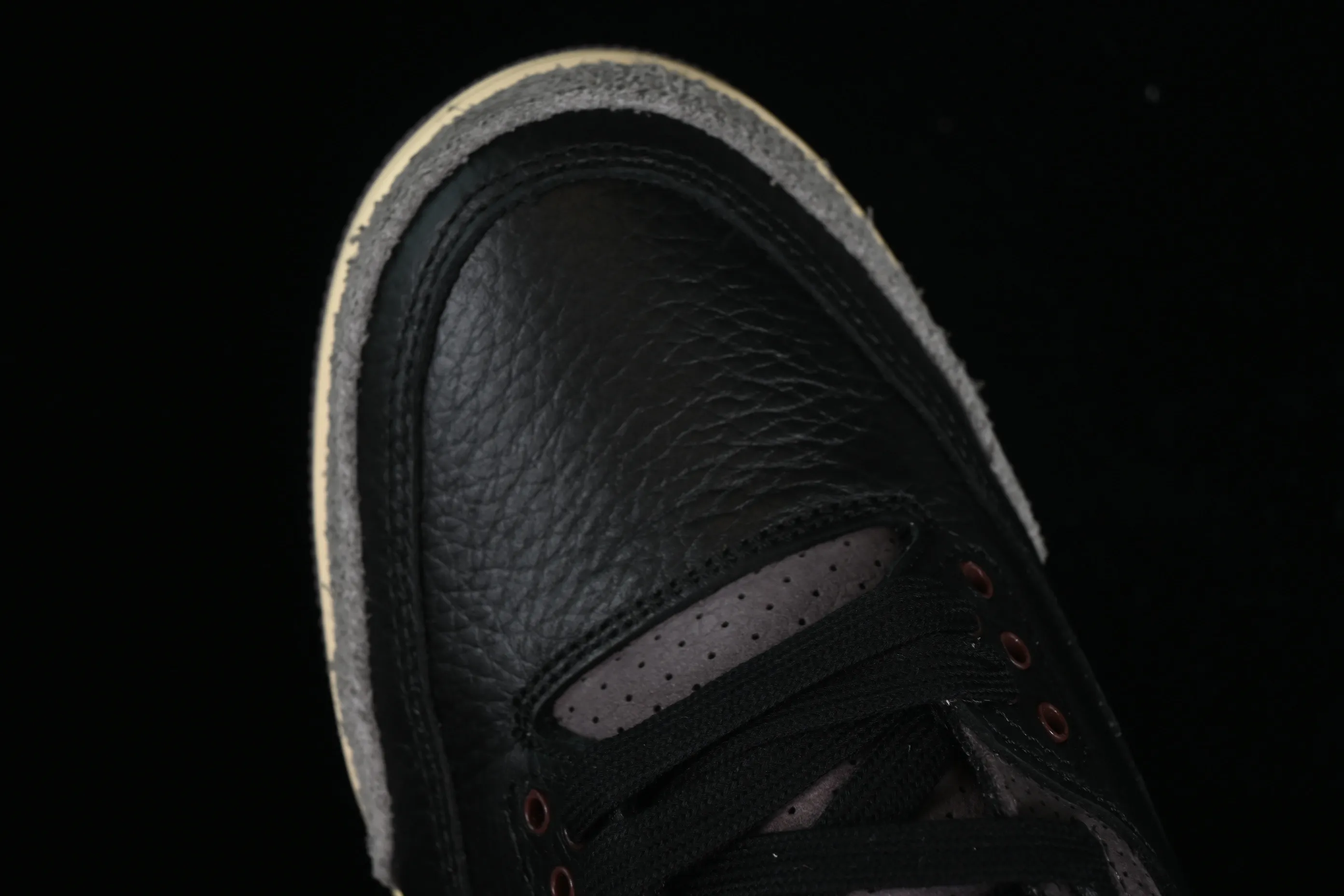 All categories Air Jordan Jordan series basketball shoes Air Jordan 3 A Ma Maniere x Air Jordan 3 Retro "Black" AJ3 Joe 3 joint model FZ4811-001